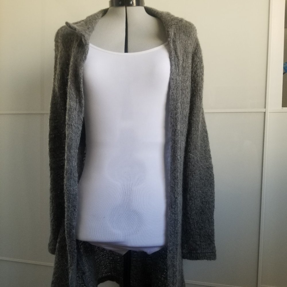 Vintage 90s Mohair Duster Cardigan Sweater